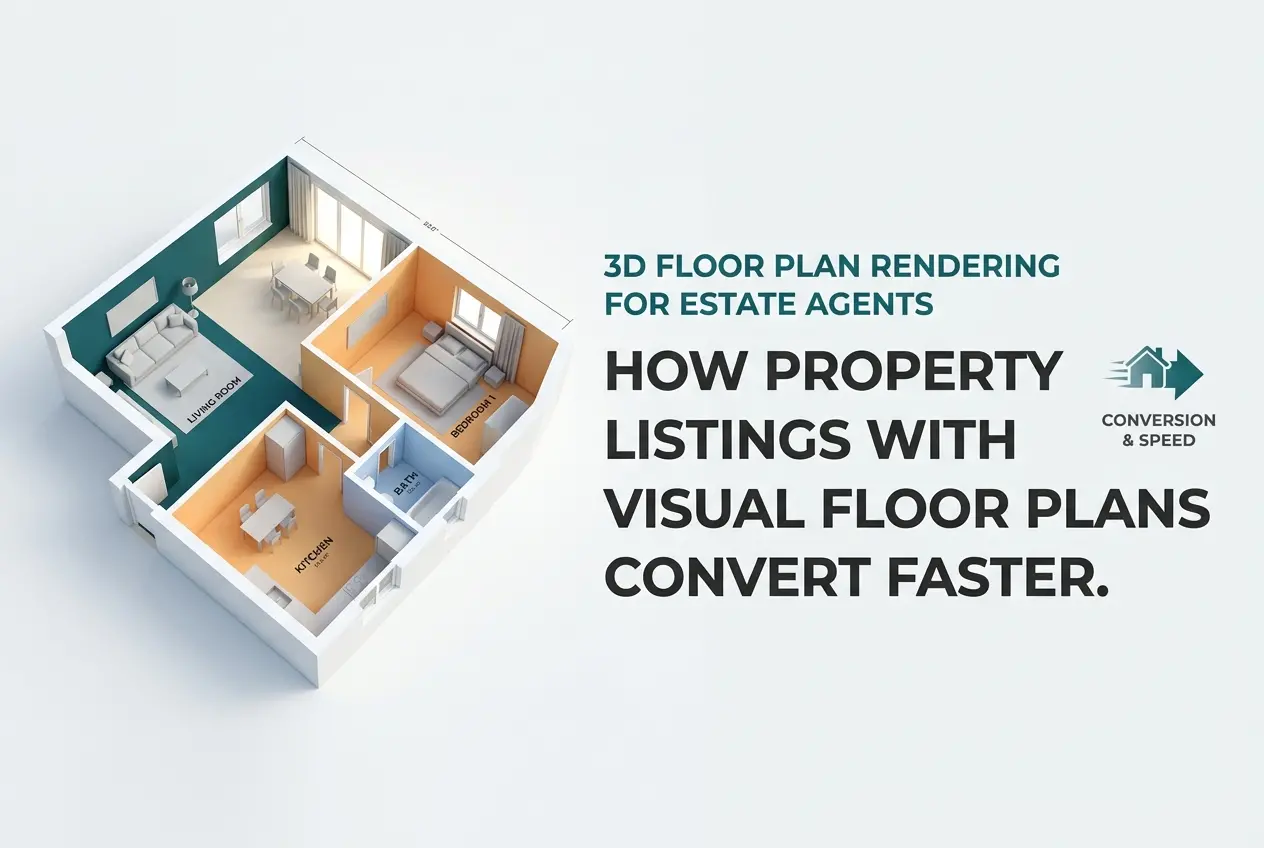 3D Floor Plan Rendering for Estate Agents: How Property Listings With ...