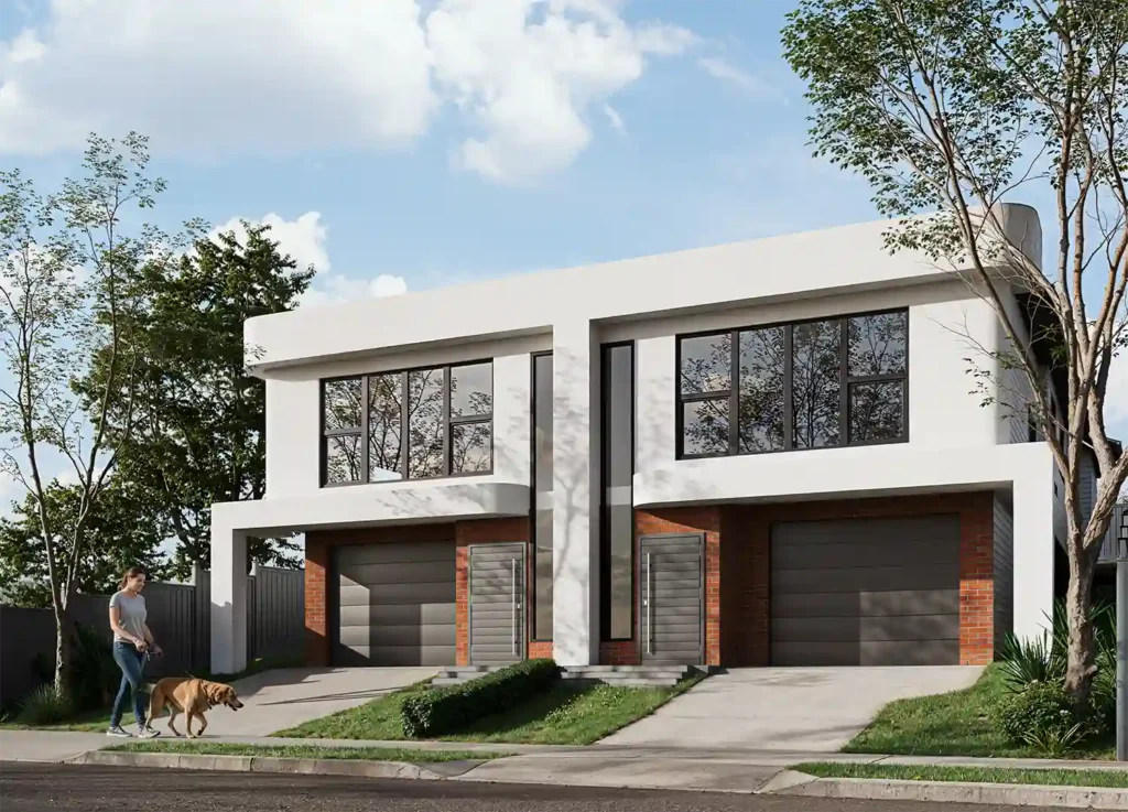Modern Exterior With Road And Kerb